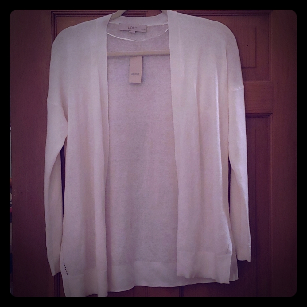 White Cardigan